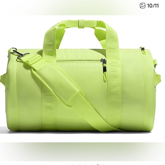 Ivy Park - RARE Neon Green / Yellow Duffel / Backpack combo - Picture 2 of 12